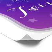 Vang een Falling Star Poster (Hoek)