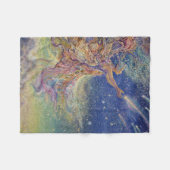 Vang een Falling Star Throw Blanket Fleece Deken (Voorkant (Horizontaal))