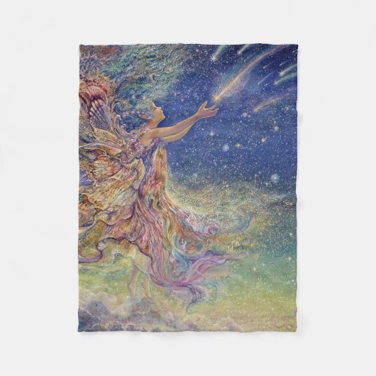 Vang een Falling Star Throw Blanket Fleece Deken (Voorkant)