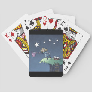 Vang een Falling Star - Verzamel het Spelen C Pokerkaarten