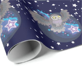 Vang een Star Uil~wrapping papier (Rol Hoek)