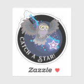 Vang een Ster Owl Sticker (Vel)