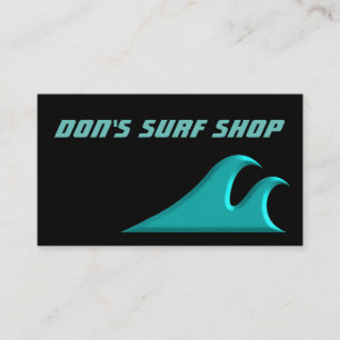 Vang een Wave Cool Surf Visitekaartje