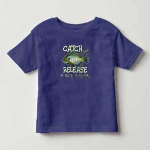 Vang en geef me vrij Kinder Geviste kliniek Shirts