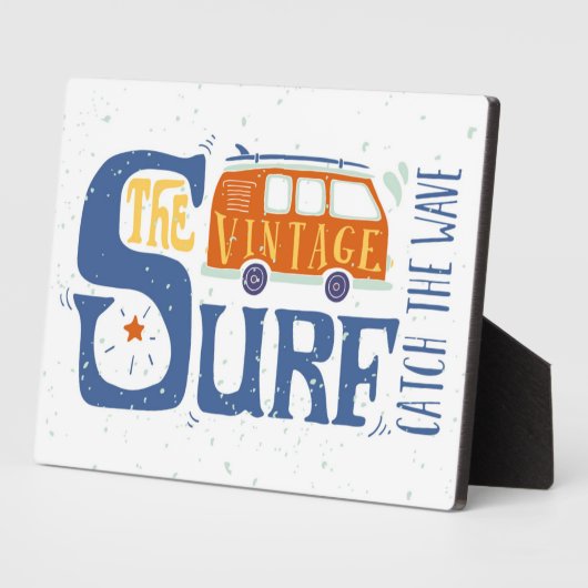 Vang het Poster van de Golf Fotoplaat (Zijkant)