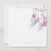 Vang je droom uitnodiging (Achterkant)