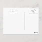 Vang me als je kunt briefkaart (Achterkant)