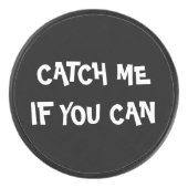 Vang me als je kunt hockey puck (Voorkant)