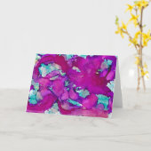 "Vang me als u" - de Groet van de Kunst van de Kaart (Gele Bloem)