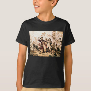 Vang, Piraat Zwartbaard, wraak van koningin Anna T-shirt
