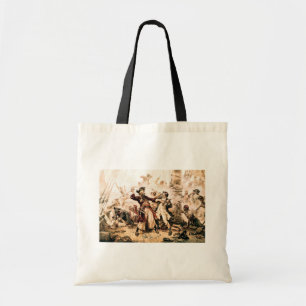 Vang, Piraat Zwartbaard, wraak van koningin Anna Tote Bag