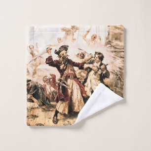 Vang, piraat Zwartbaard, wraak van koningin Anna Washandje
