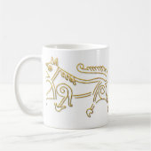 Vang Runestone-Gold mug contour (Gauche)