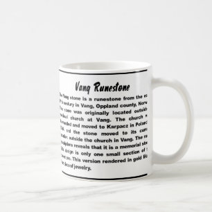 Vang Runestone-Gold mug contour
