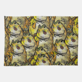 Vang van de dag (St. Andrew) Theedoek (Horizontaal)