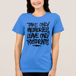 Vang Vluchten Niet Gevoelens Regenboog Graffiti Ci Tri-Blend Shirt
