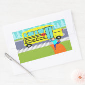  vangen van de schoolbus Stickers (Envelop)