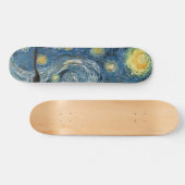 Vangogh Starry Night Skateboard Oldschool (Horz)