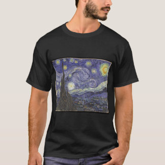 vangogh starry night vangogh starry night the st t-shirt