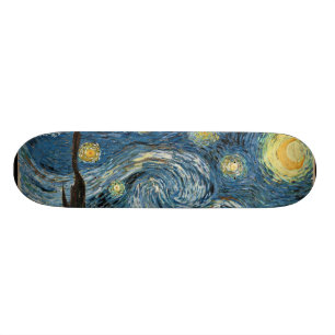 Vangogh Sterrennacht Skateboard Pro