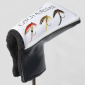 Vangst en vrijlating van gevechtsvissers golfheadcover (3/4 voorkant)