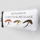 Vangst en vrijlating van gevechtsvissers golfheadcover (Voorkant)