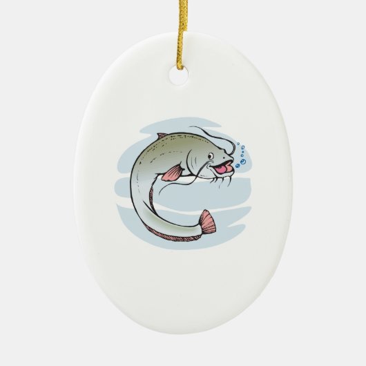 Vangst Keramisch Ornament (Voorkant)