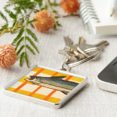 Vangst van de dag sleutelhanger (Zijkant)