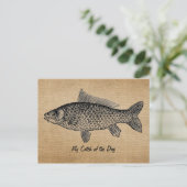 vangst van overdag briefkaart (Staand voorkant)