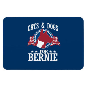 VANGSTEN EN HONDEN VOOR BERNIE SANDERS MAGNEET