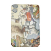 VANGSTEN: Keukencatastrofe - Bath Mat (Voorkant Verticaal)