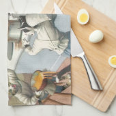 VANGSTEN: Keukencatastrophe - Tea Towel Theedoek (Quarter Fold)