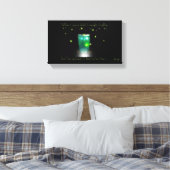 Vangstvaten Canvas Afdruk (Insitu (Slaapkamer))