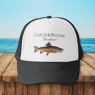 Vangstvisserij forel trucker pet