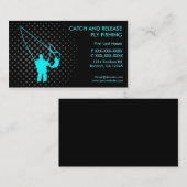 Vangstvrije vlieg op aangepaste visitekaartjes (Voorkant / Achterkant)