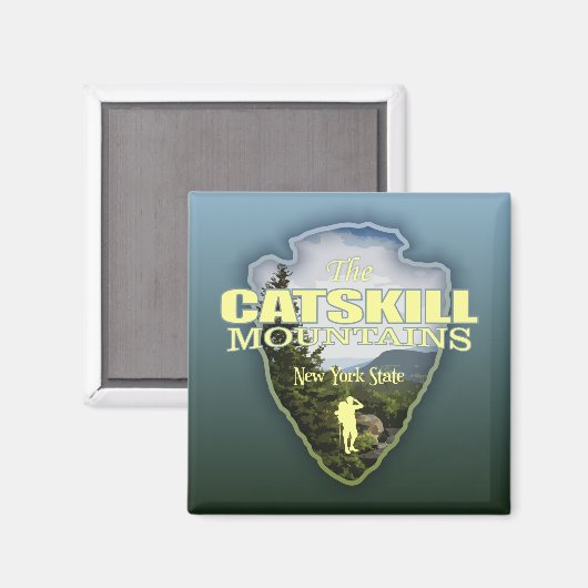 Vangstziekte Mtns (pijlpunt) Magneet (Voorkant / Achterkant)