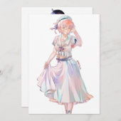 Vanijeanne zomerkaart kaart (Voorkant / Achterkant)