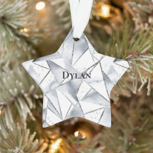 Vanilla Argent Confetti Glitzy Glam Noël