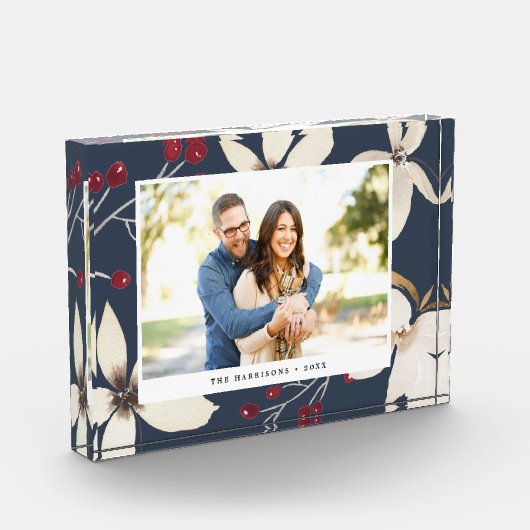 Vanilla Blossom | Vakantieveld fotoblok (Links)