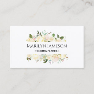 Vanilla Blossom Wedding Planner Visitekaartje