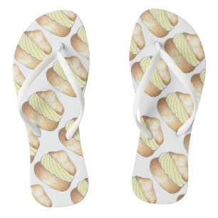 Vanilla Cream Puff Creampuff Pastry Franse bakkeri Teenslippers