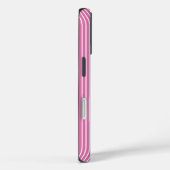 Vanilla Cupcake et Pink Stripes iPhone 6/6 s Coque (Verso / Droite)