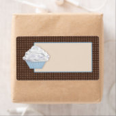 Vanilla Cupcake Étiquettes de produits (En situation)