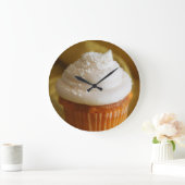 Vanilla Cupcake Kitchen Clock Grote Klok (Huis)