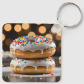 Vanilla Donuts Sleutelhanger (Achterkant)