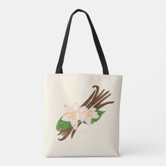 Vanilla Extract Canvas tas (Achterkant)