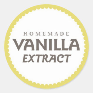 Vanilla Extract Label