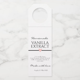 Vanilla Extract Label