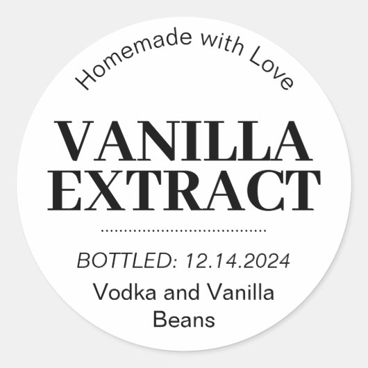 Vanilla Extract Label AB_01rd (Voorkant)