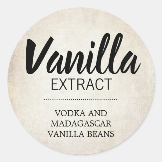 vanilla Extract Label BL_01rdbk (Voorkant)